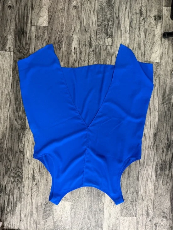 Express Women’s Royal Blue Sleeveless open back Tank Top - Picture 4 of 4